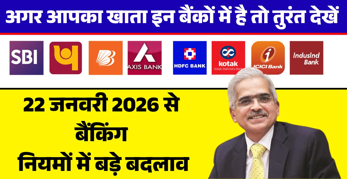 7 Major Banking Rules 2026